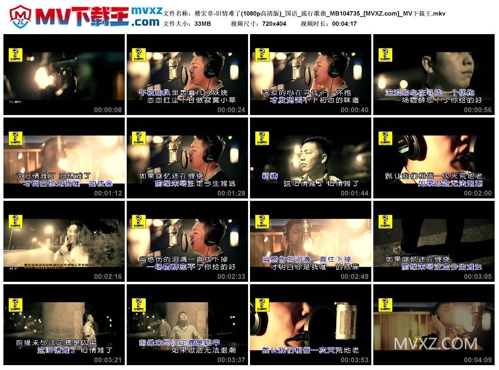 楼宏章-旧情难了(1080p高清版)_国语_流行歌曲_MB104735
